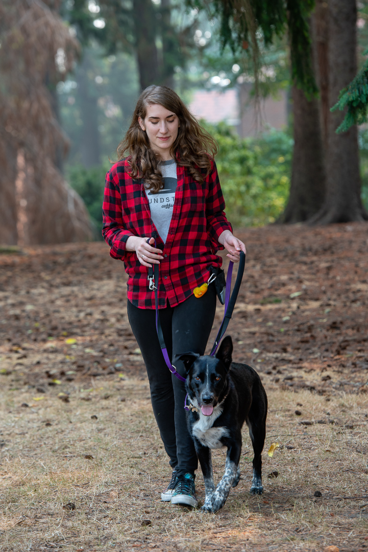 Cara Ricci, CCS, Trainer   Cara began her pursuit into the world of dog training when she adopted her first herding dog, Valoo. Realizing he could probably beat her in both physical endurance and an IQ test, she did heavy research on training and behavior in order to better understand and support her own dog. After volunteering at local rescues in her home state of California, Cara moved up to Washington and began an apprenticeship with Anne Smith at Dog Gone Good Training (DGGT) in Tacoma. After completing the apprenticeship and joining DGGT as a trainer, she attended the Northwest School of Canine Studies (NWSCS) in Seattle, and graduated with a Certificate of Canine Studies (CCS). She is currently working towards her second certification from the Certification Council for Professional Dog Trainers (CCPDT).